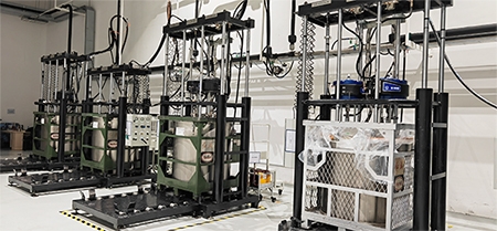 1000L四立柱打胶升降机--红旗汽车项目