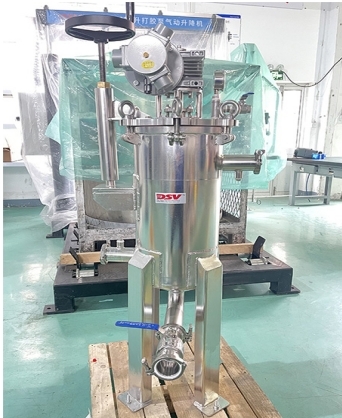 过滤式气动减速马达搅拌器--德斯威专注气动马达|气动搅拌机15年