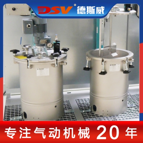 为什么德斯威走珠式系统快速换色气动升降机，受油漆涂装行业欢迎