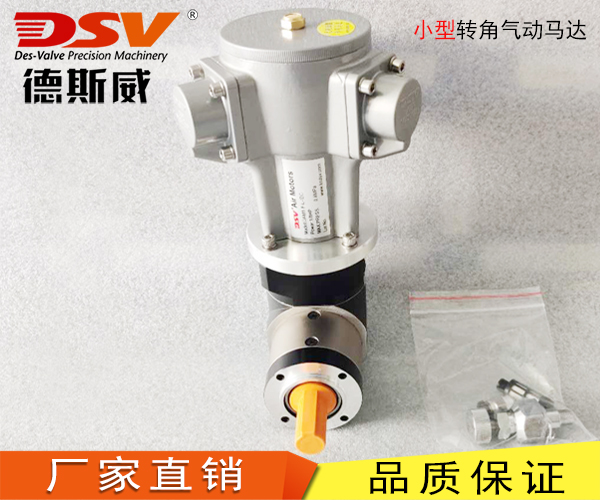 微型转角气动减速马达