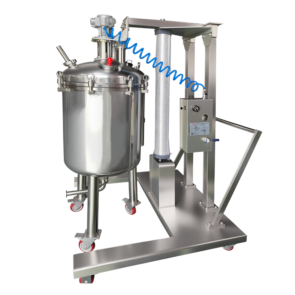 升降式不锈钢气动搅拌罐  厂家直销