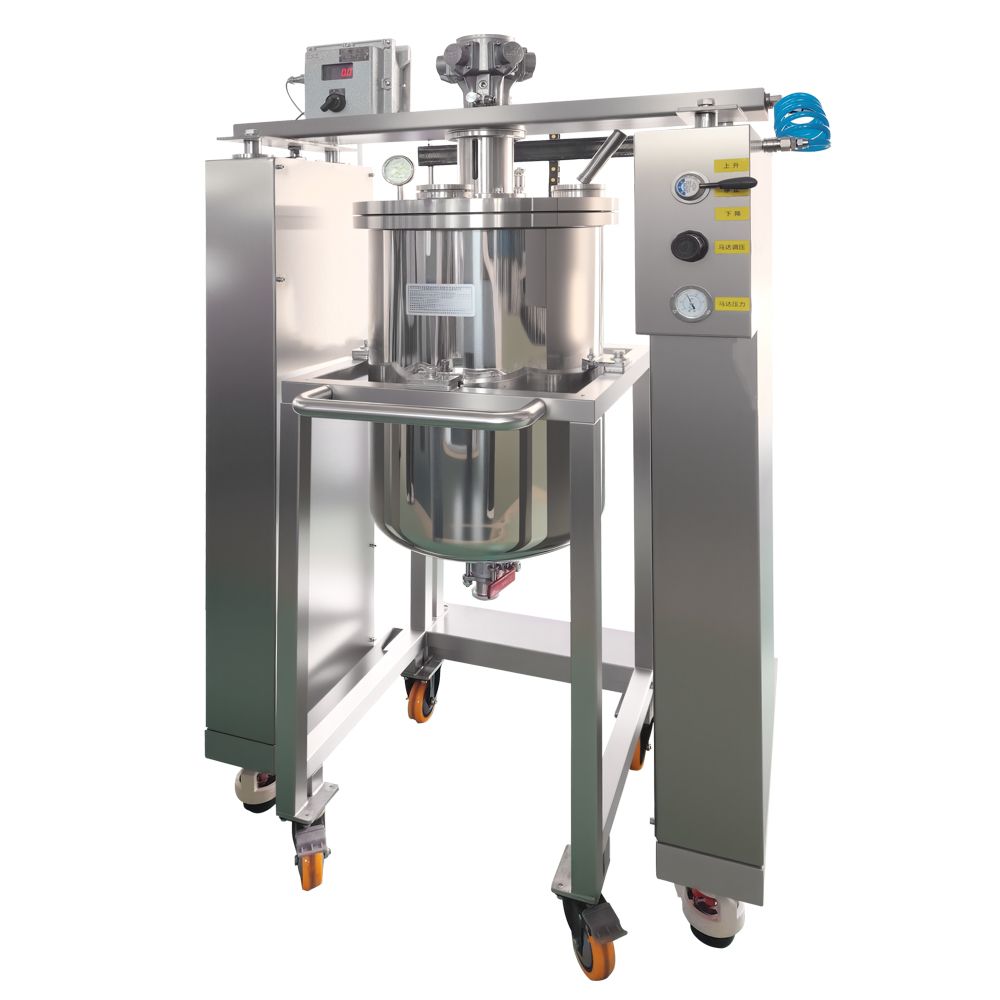 不锈钢升降气动搅拌桶 安全防爆 气动搅拌机升降式 厂家直销