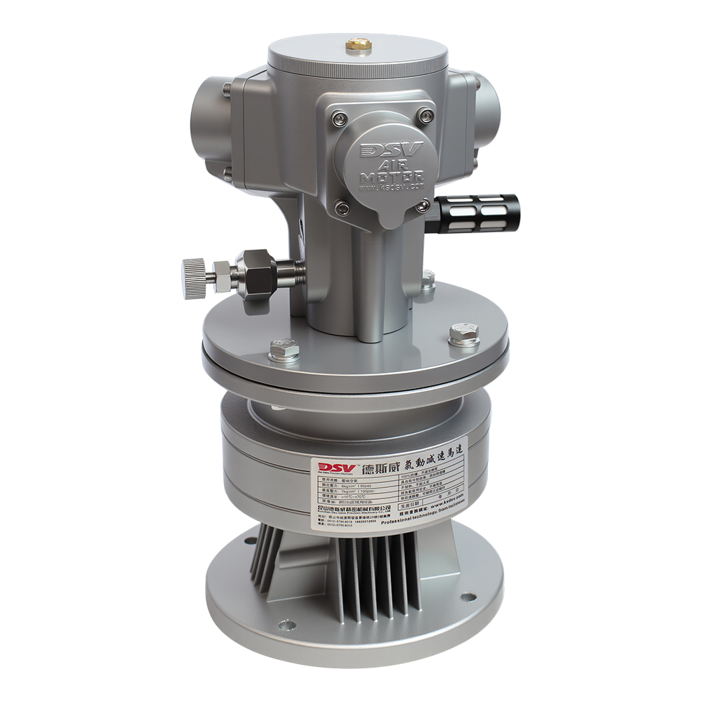 活塞式气动马达配行星减速机