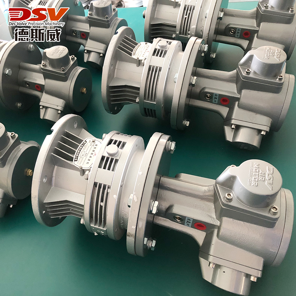 活塞式气动马达配行星减速机