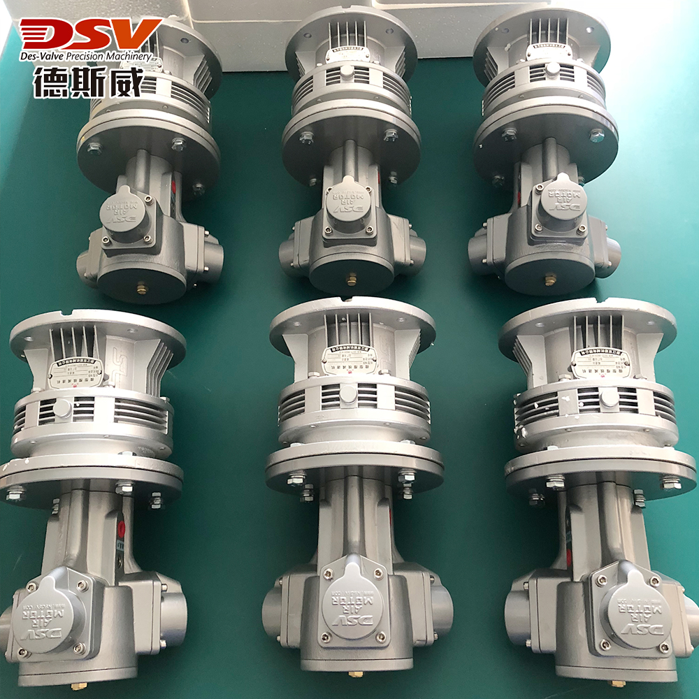 活塞式气动马达配行星减速机