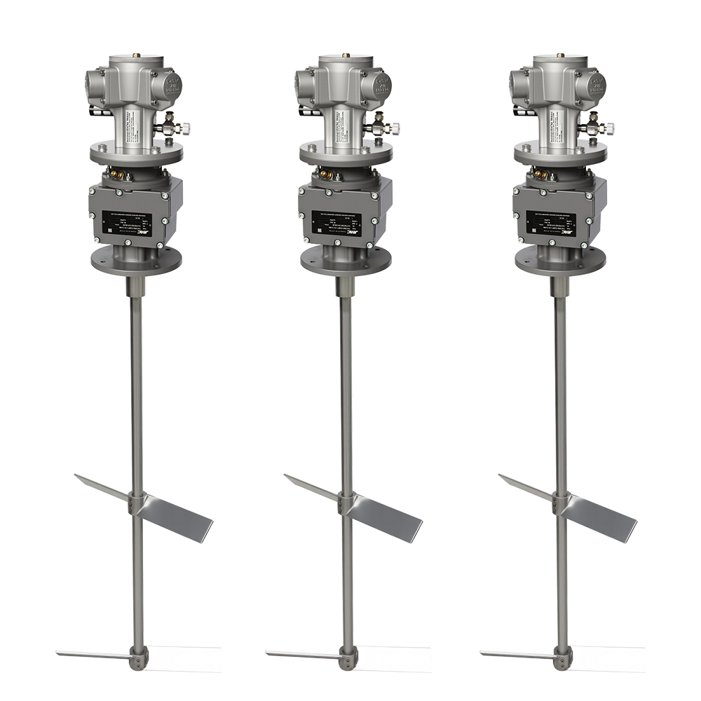 活塞式减速气动立式搅拌器