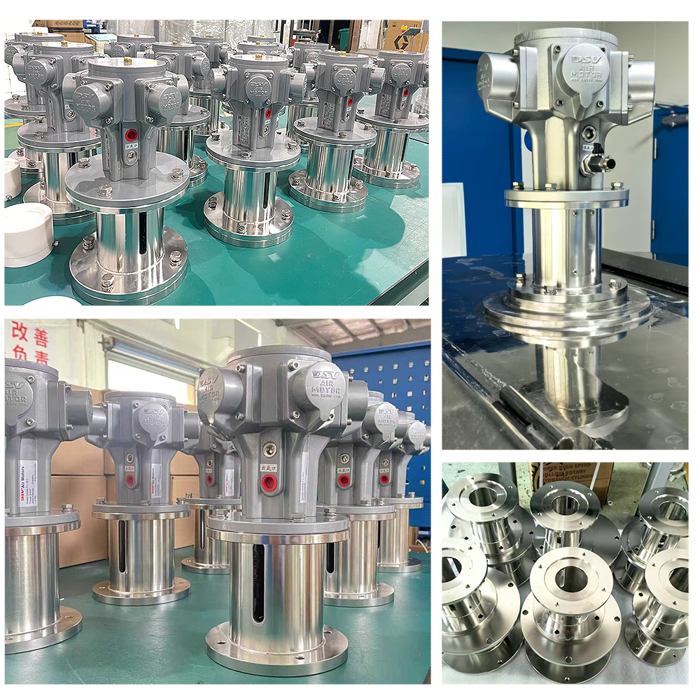 气动搅拌器配不锈钢底座