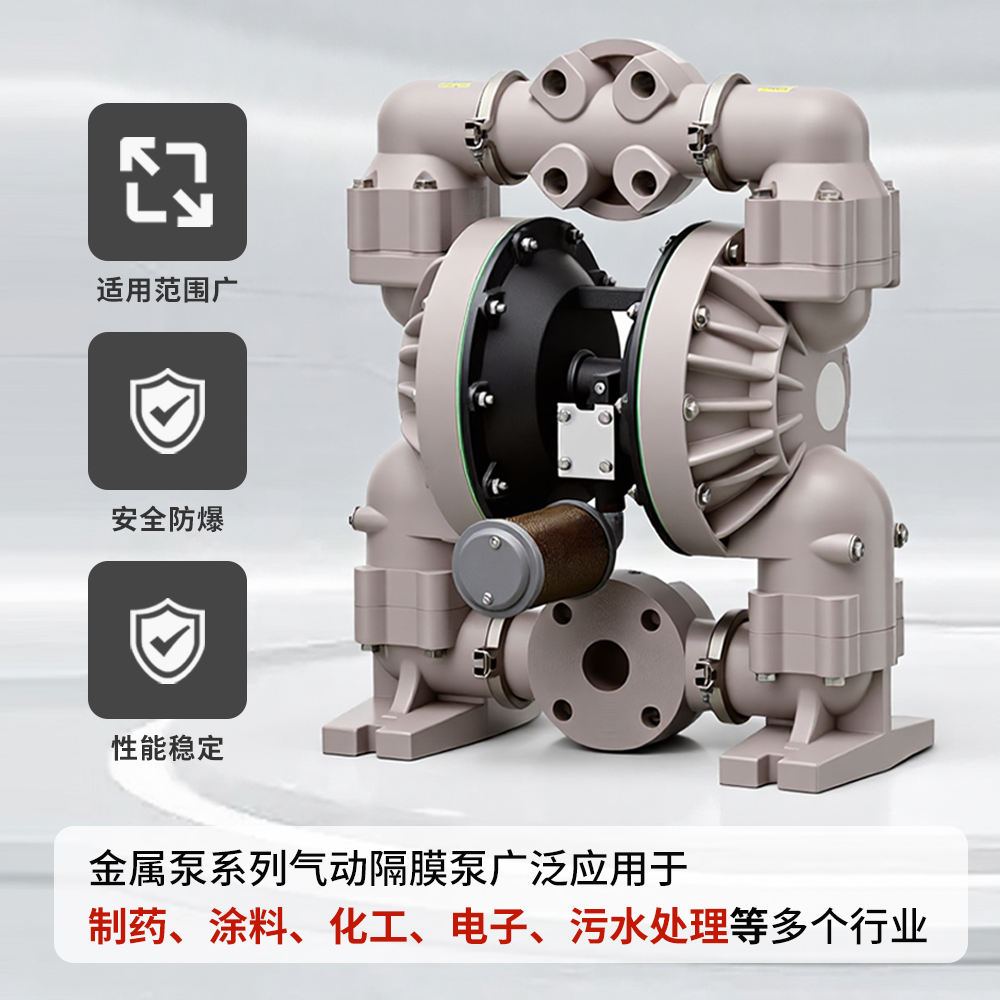 塑料气动隔膜泵耐腐蚀厂家批发