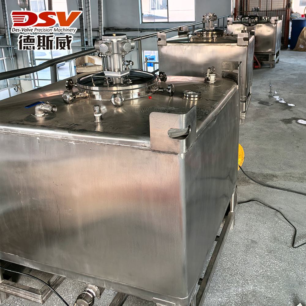 不锈钢吨桶气动搅拌器