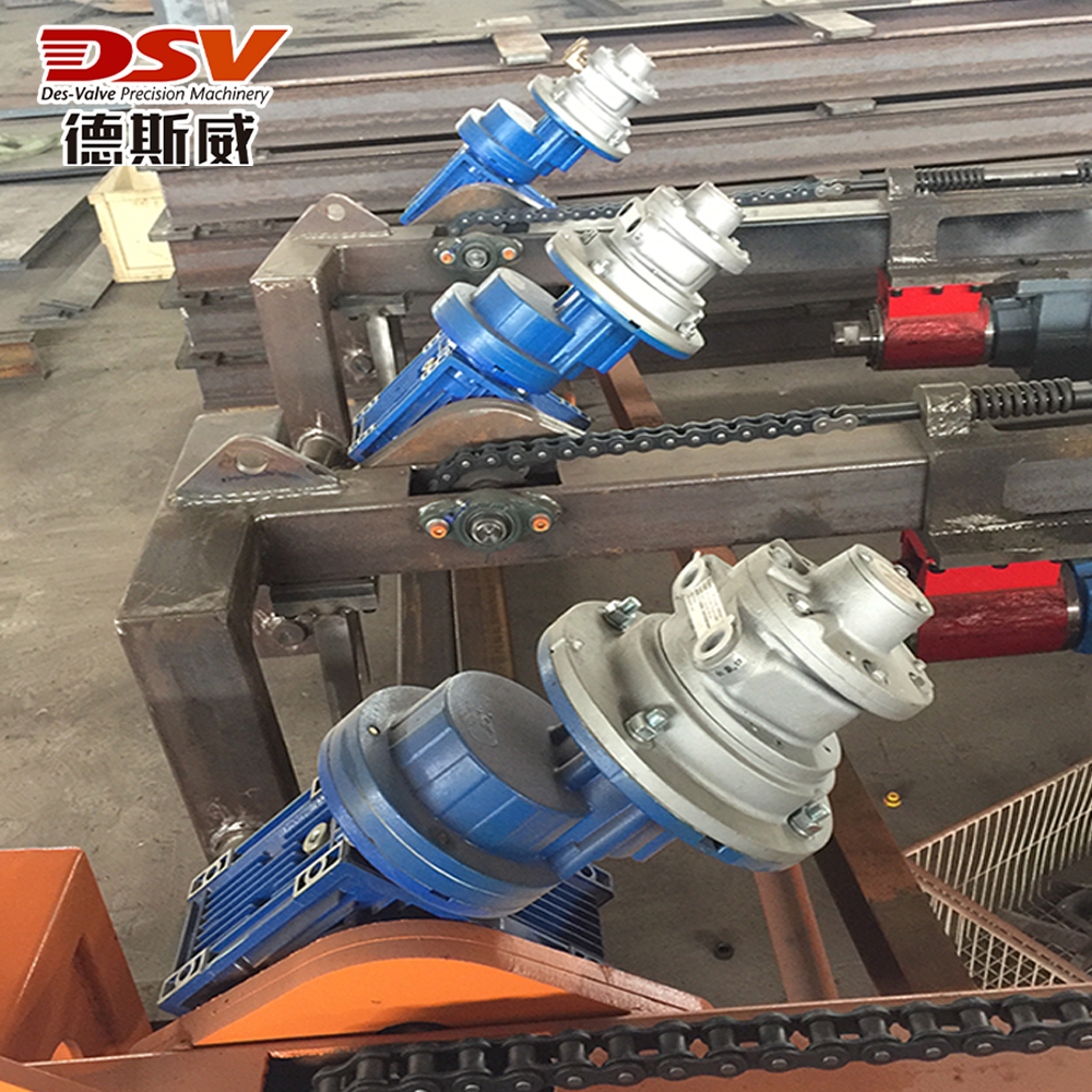 防爆叶片式涡轮蜗杆减速气动马达