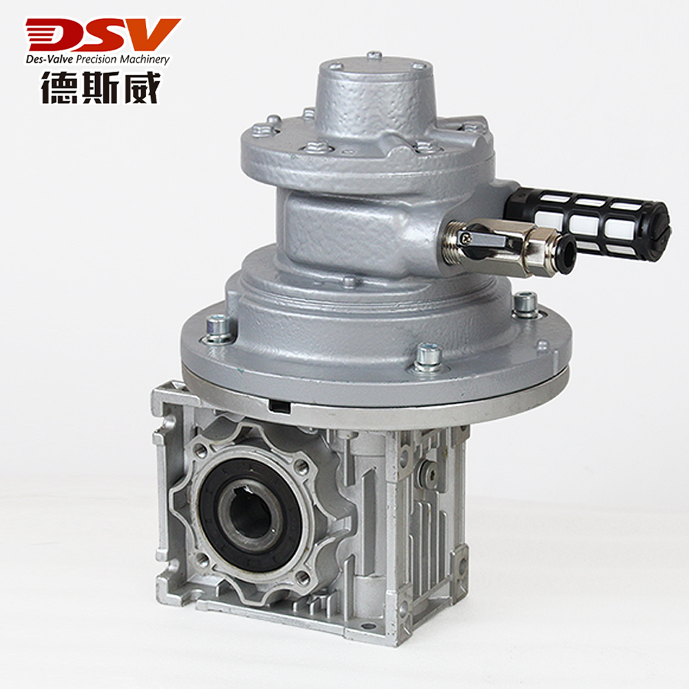 防爆叶片式涡轮蜗杆减速气动马达