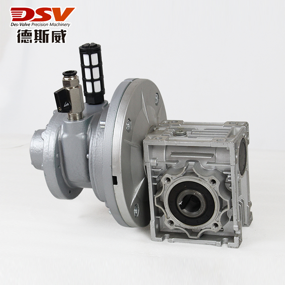 防爆叶片式涡轮蜗杆减速气动马达