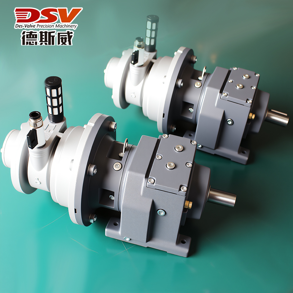 气动减速马达 叶片式气动马达配斜齿轮减速机