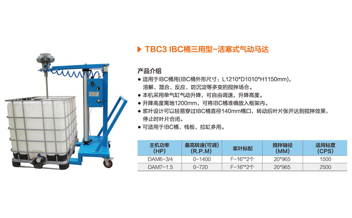 涂料搅拌机操作指南：德斯威TBC3三用型搅拌机详解